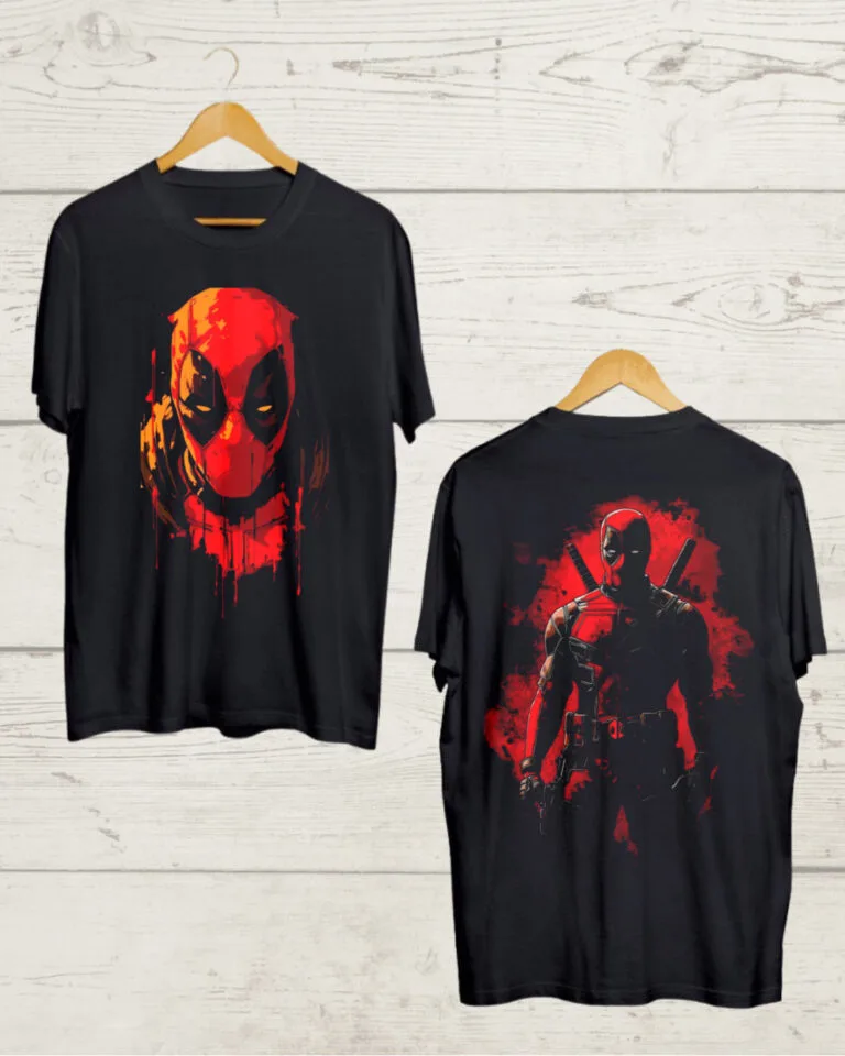 Buy Both side print Deadpool T shirt