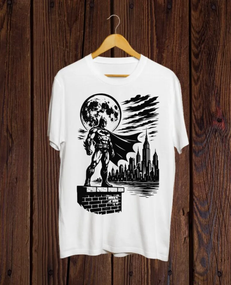 Batman Round neck Half Sleeve T shirt