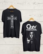 Black Sabbath both side print T shirt