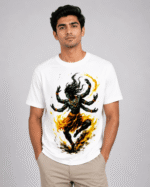 Buy Shiva Tandav white T shirt