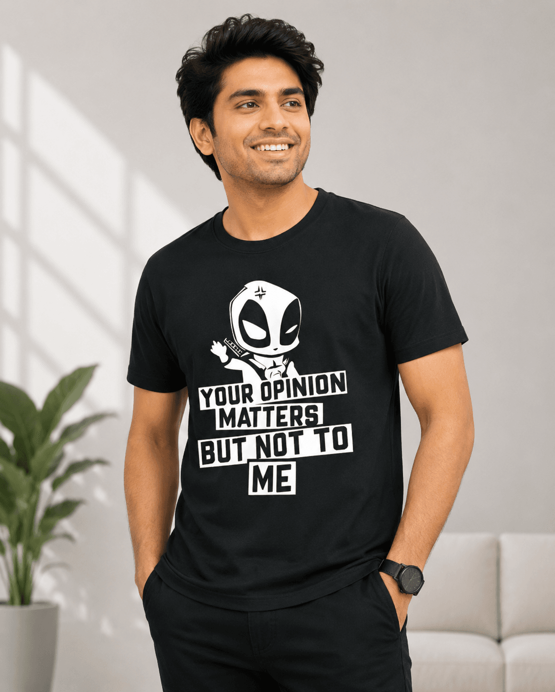 Buy Funny Deadpool Black T shirt Buy Funny Deadpool Black T shirt - Image 1