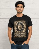 Buy Che Guevara Round neck Black T shirt