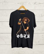 Buy Fossils print Round neck half sleeve T shirt