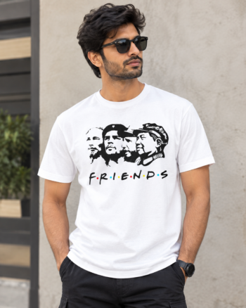 Friends ft Communism White T shirt
