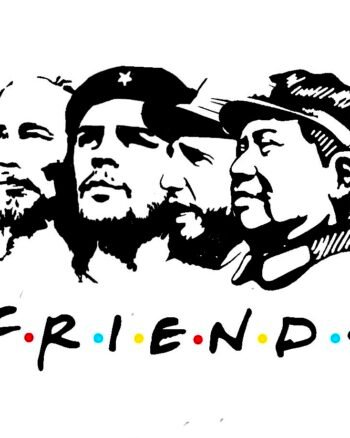Friends ft Communism White T shirt